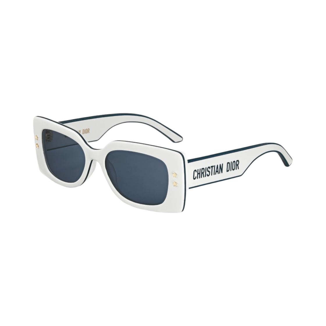 (W) 디올 디올퍼시픽 S1U 스퀘어 선글라스 화이트((W) Dior Diorpacific S1U Square Sunglasses White) - 1
