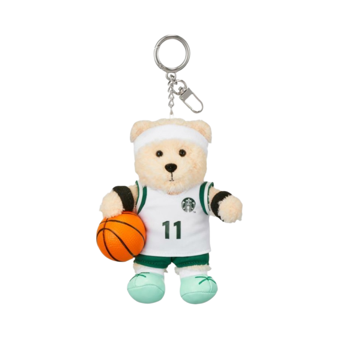 스타벅스 농구 베어리스타 키체인(Starbucks Basketball Bearista Keychain)
