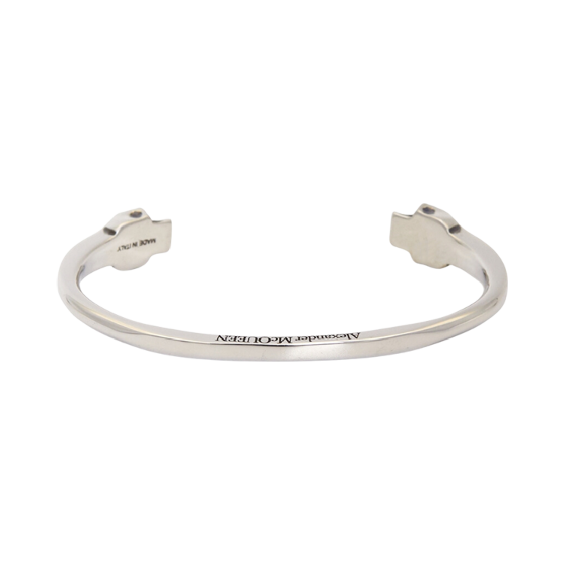 알렉산더 맥퀸 트윈 스컬 브레이슬릿 실버(Alexander McQueen Twin Skull Bracelet Silver) - 2