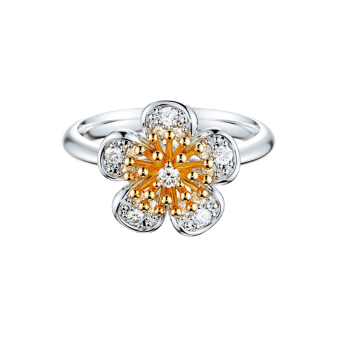 미꼬 운화 다이아몬드 M 링(Miko Woonhwa Diamond M Ring)