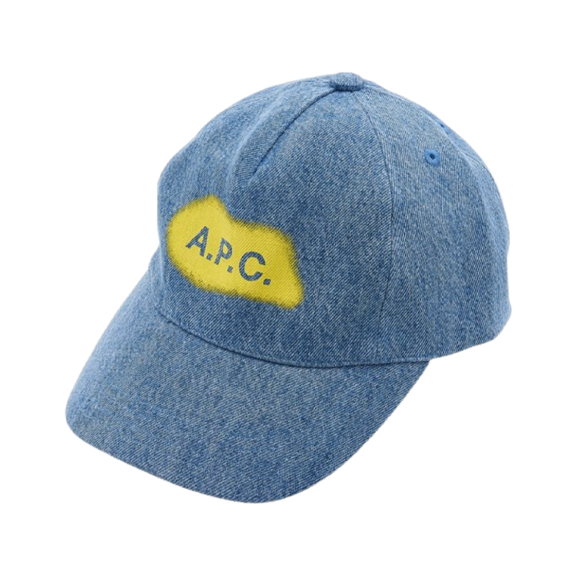 아페쎄 에덴 로고 베이스볼 캡 클리어 블루(A.P.C. Eden Logo Baseball Cap Clear Blue)