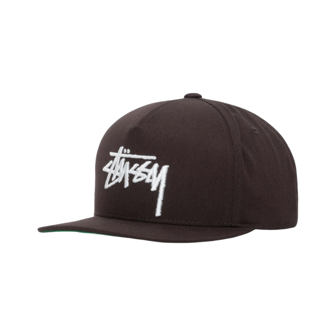 스투시 빅 스탁 포인트 크라운 캡 브라운(Stussy Big Stock Point Crown Cap Brown) - 1
