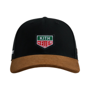 Kith x TAG Heuer Aaron Suede Brim Cap Black