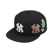 Supreme x New York Yankees Kanji New Era Black - 22FW