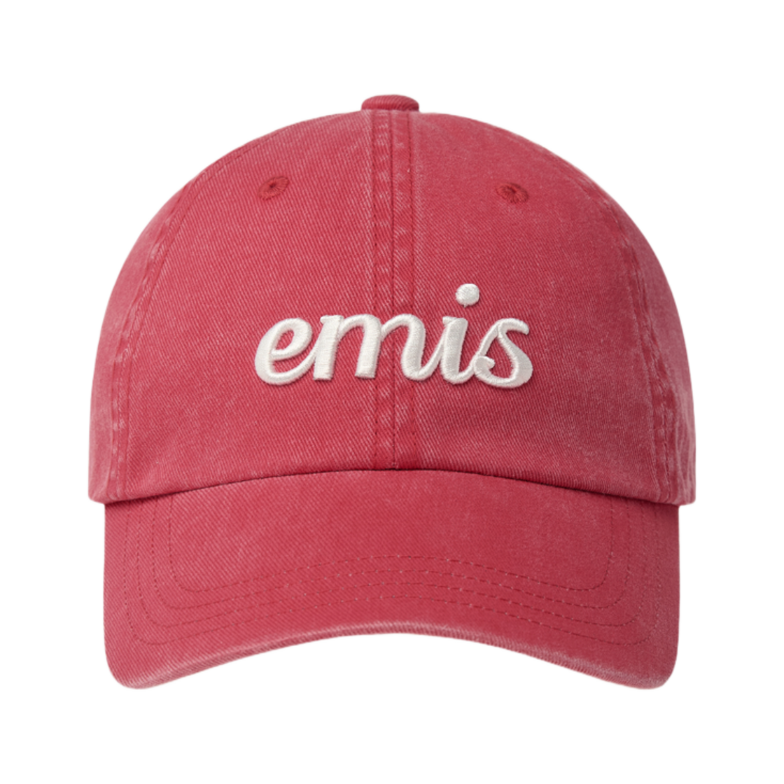 - Emis Vintage Pigment Ball Cap Red