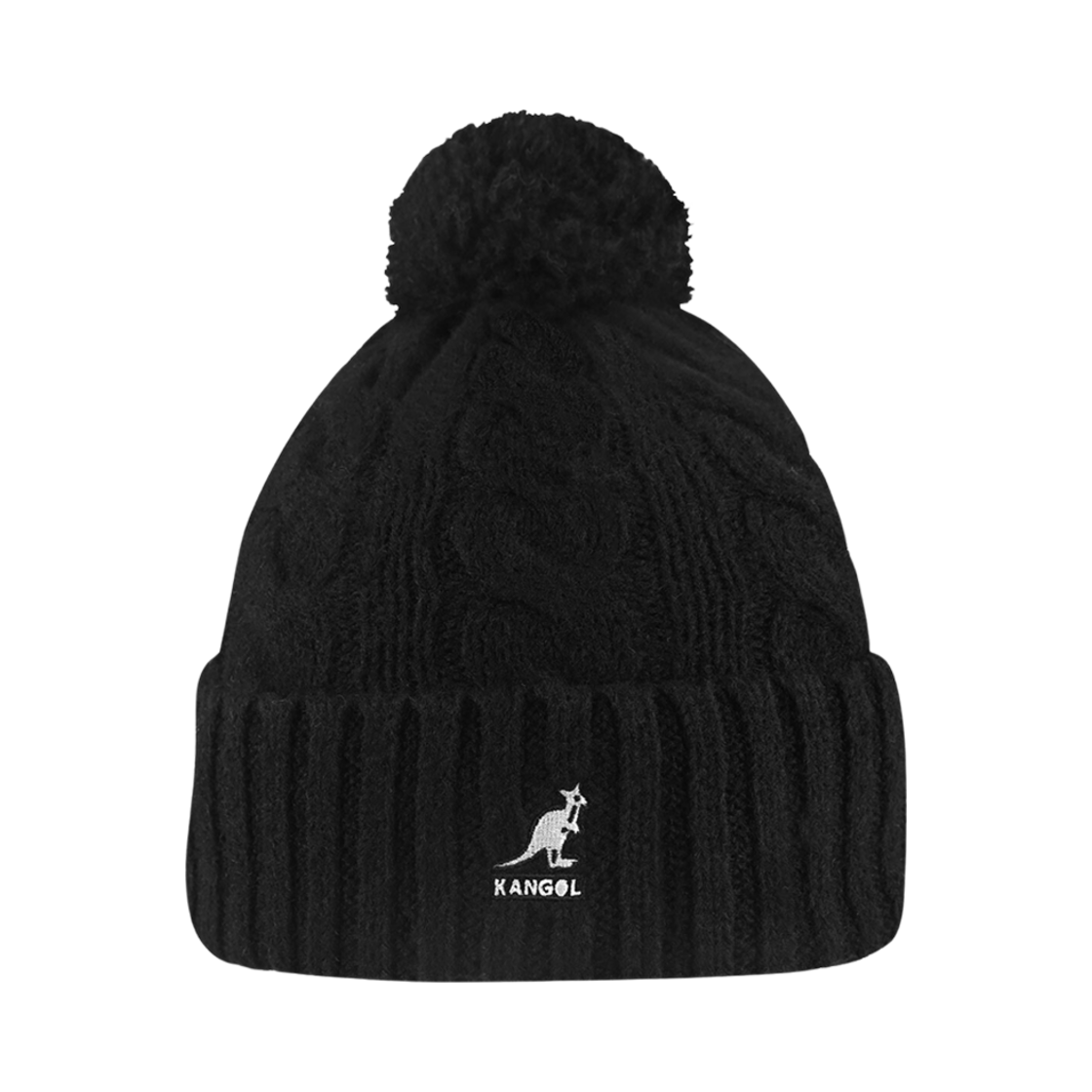 캉골 폼폼 비니 블랙(Kangol Pompom Beanie Black)