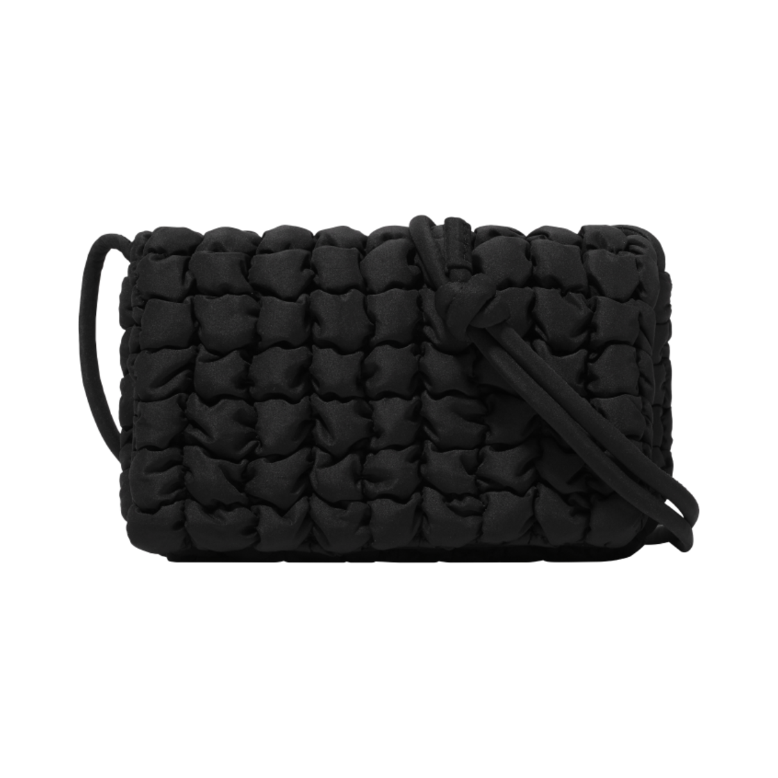 코스 퀼티드 크로스바디 메신저백 블랙(COS Quilted Crossbody Messenger Bag Black)