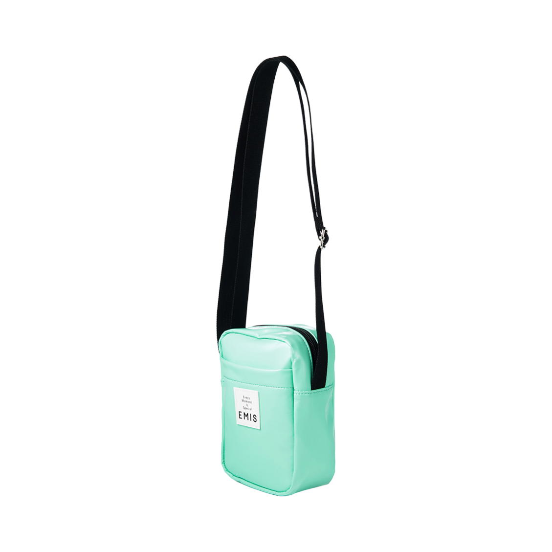 이미스 에나멜 스퀘어 백 민트(Emis Enamel Square Bag Mint) - 2