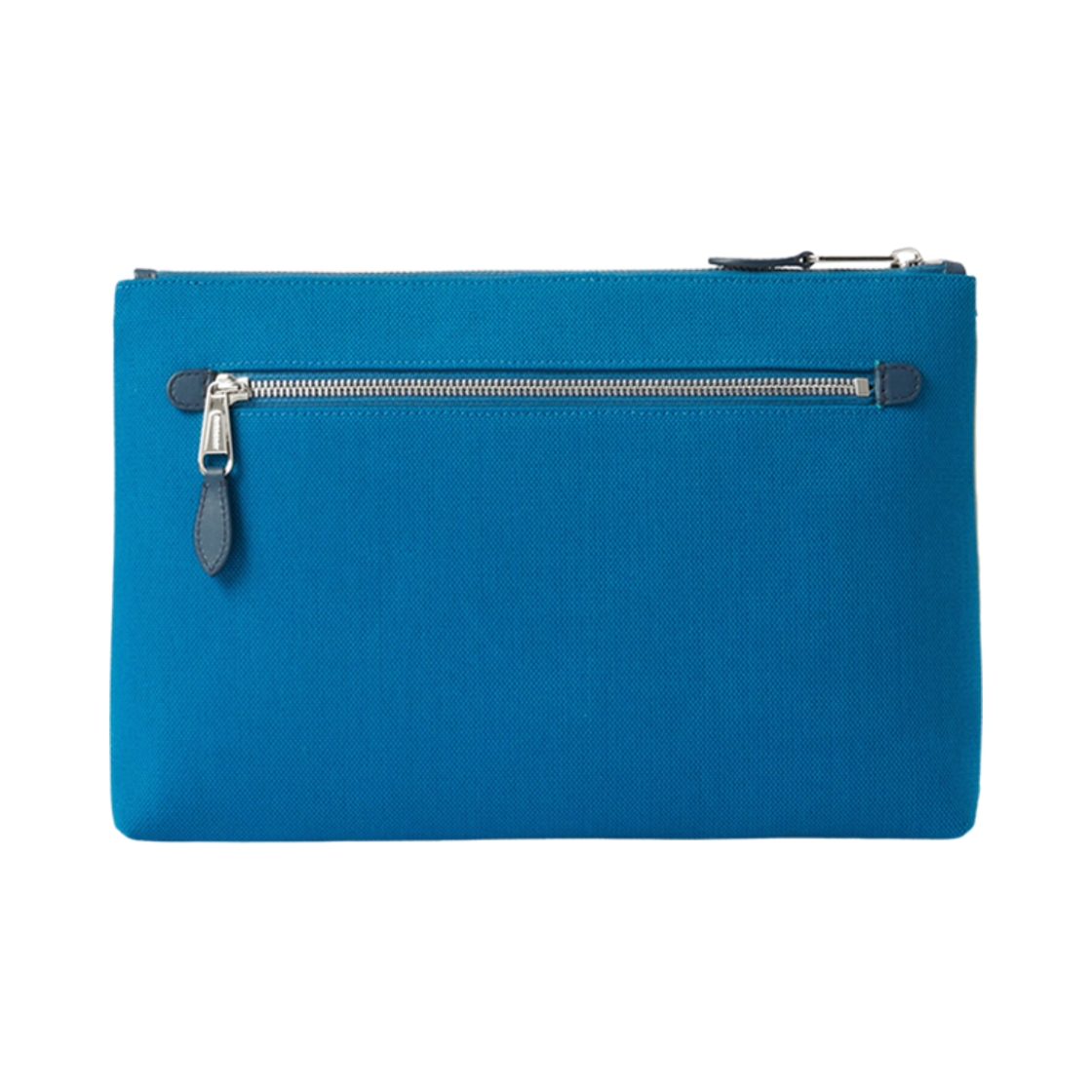 버버리 호스페리 프린트 지퍼 파우치 담손 블루(Burberry Horseferry Print Zip Pouch Damson Blue) - 2