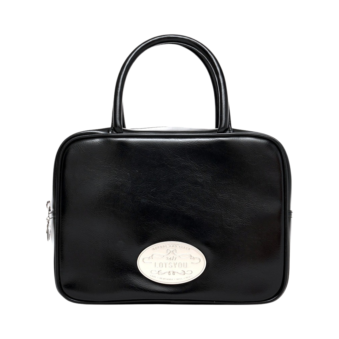 PWTF5BAW522 Lots You Bumpy Pumpy Tote Bag Black - 대표 이미지 #1