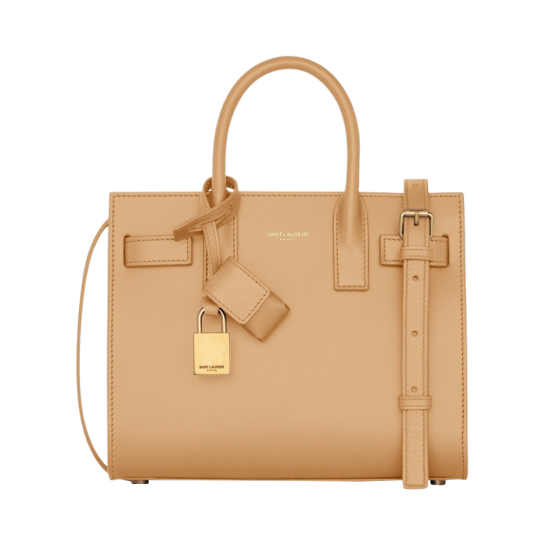생로랑 삭 드 주르 나노 스무스 레더 카푸치노(Saint Laurent Sac De Jour Nano In Smooth Leather Cappuccino) - 1