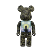 Bearbrick Hikari Bambi Night Sky Cat Glow 400%