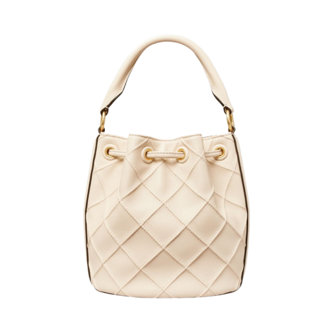 토리버치 스몰 플레밍 소프트 버킷백 뉴 크림(Tory Burch Small Fleming Soft Bucket Bag New Cream) - 2