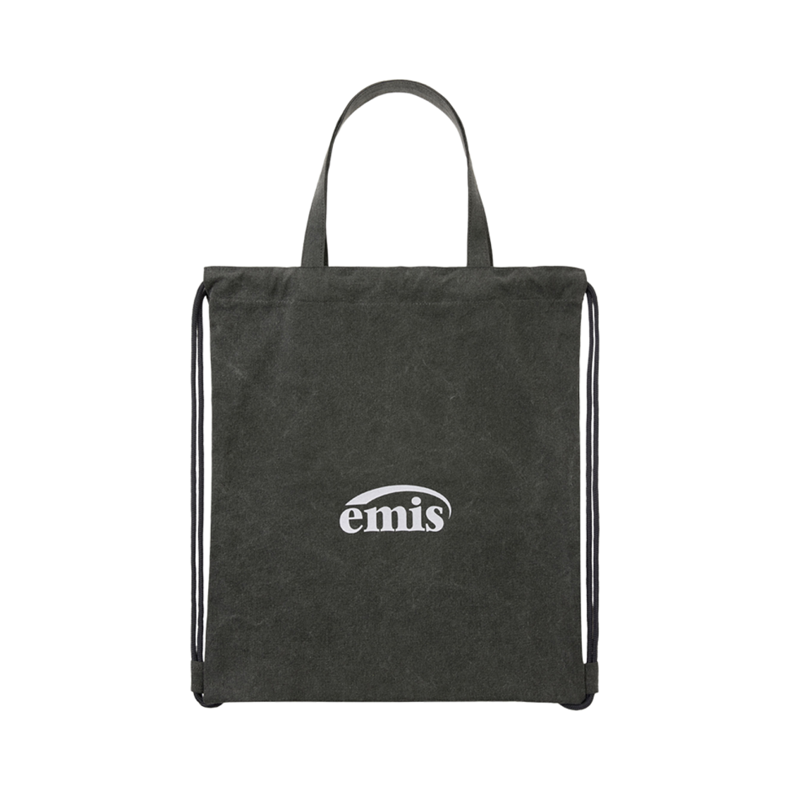 이미스 피그먼트 스트링 백팩 다크 그레이(Emis Pigment String Backpack Dark Gray)