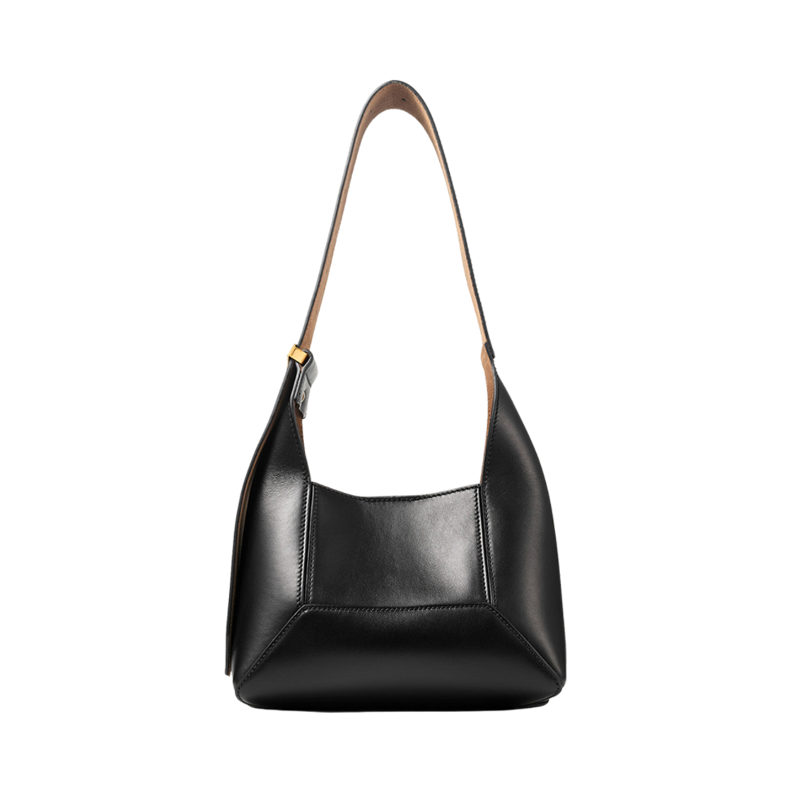 지미추 다이아몬드 호보 S 레더 숄더백 블랙 골드(Jimmy Choo Diamond Hobo S Leather Shoulder Bag Black Gold) - 2