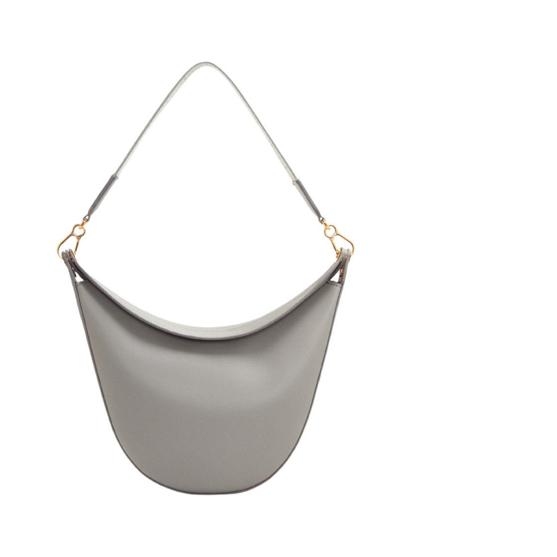 로에베 루나백 사틴 카프스킨 앤 자카드 펄 그레이(Loewe Luna Bag in Satin Calfskin and Jacquard Pearl Grey) - 4