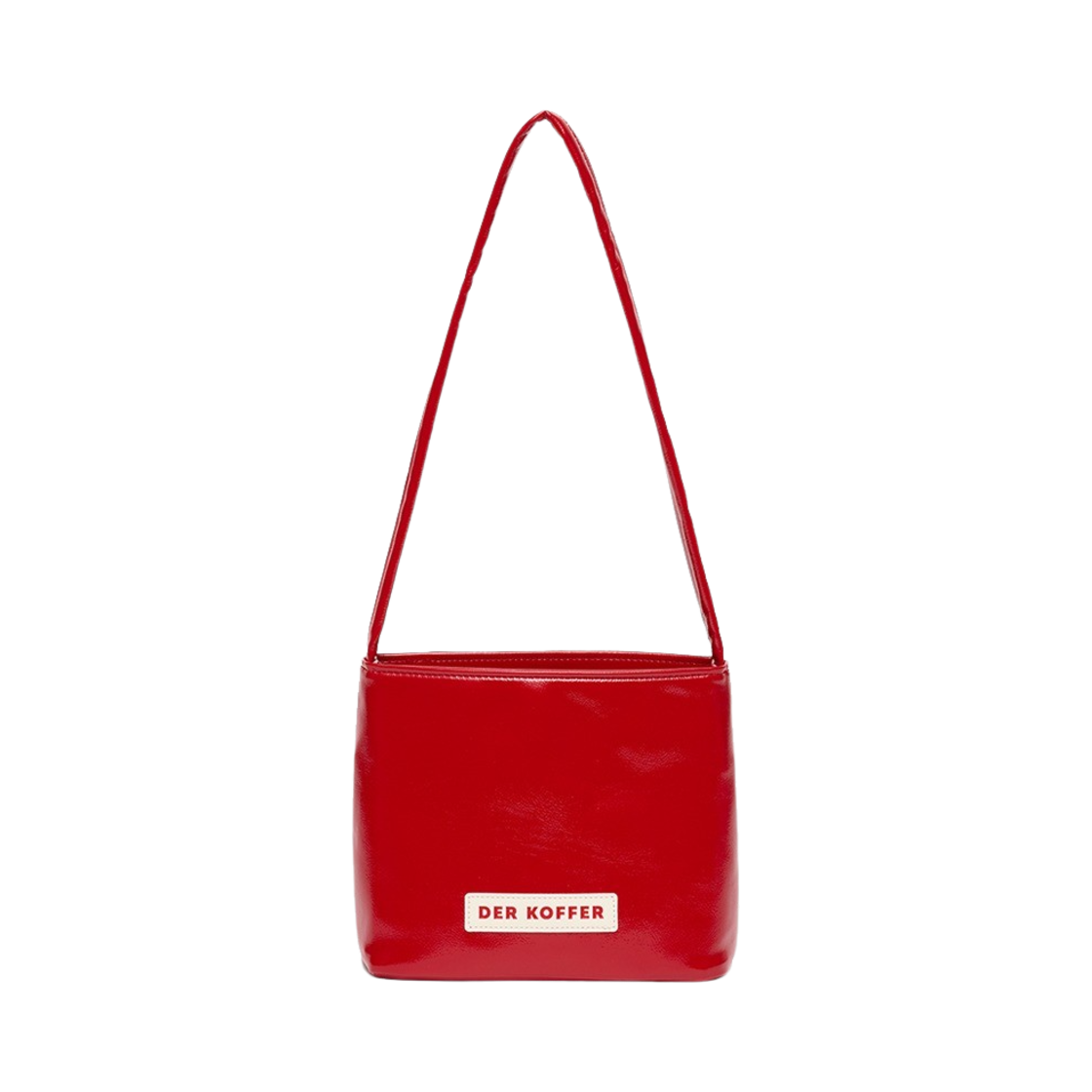 델 코퍼 캔디 에나멜 백 레드