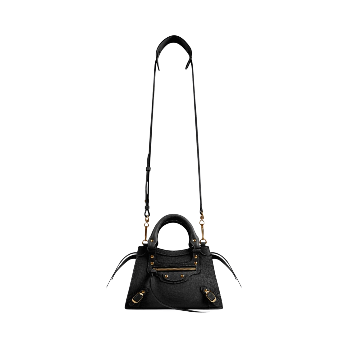 발렌시아가 그레인드 카프스킨 네오 클래식 미니 핸드백 블랙(Balenciaga Grained Calfskin Neo Classic Mini Handbag Black) - 5