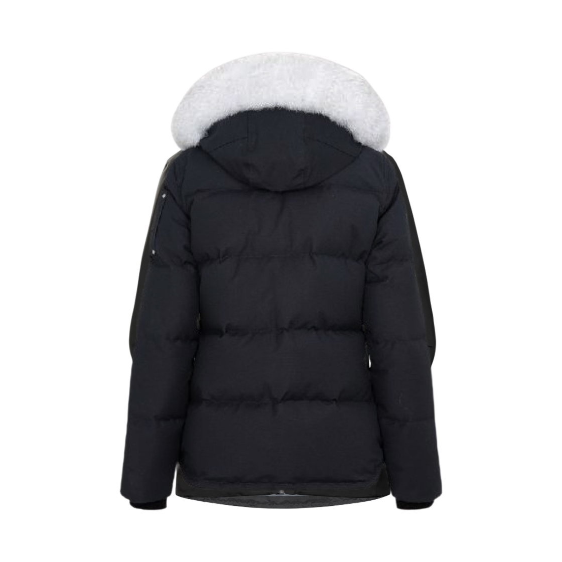 (W) 무스너클 쓰리쿼터 자켓 내츄럴 폭스 퍼 네이비((W) Moose Knuckles Threequarter Jacket Natural Fox Fur Navy) - 2