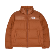 The North Face 1996 Eco Blue Nuptse Jacket Mandarine Orange
