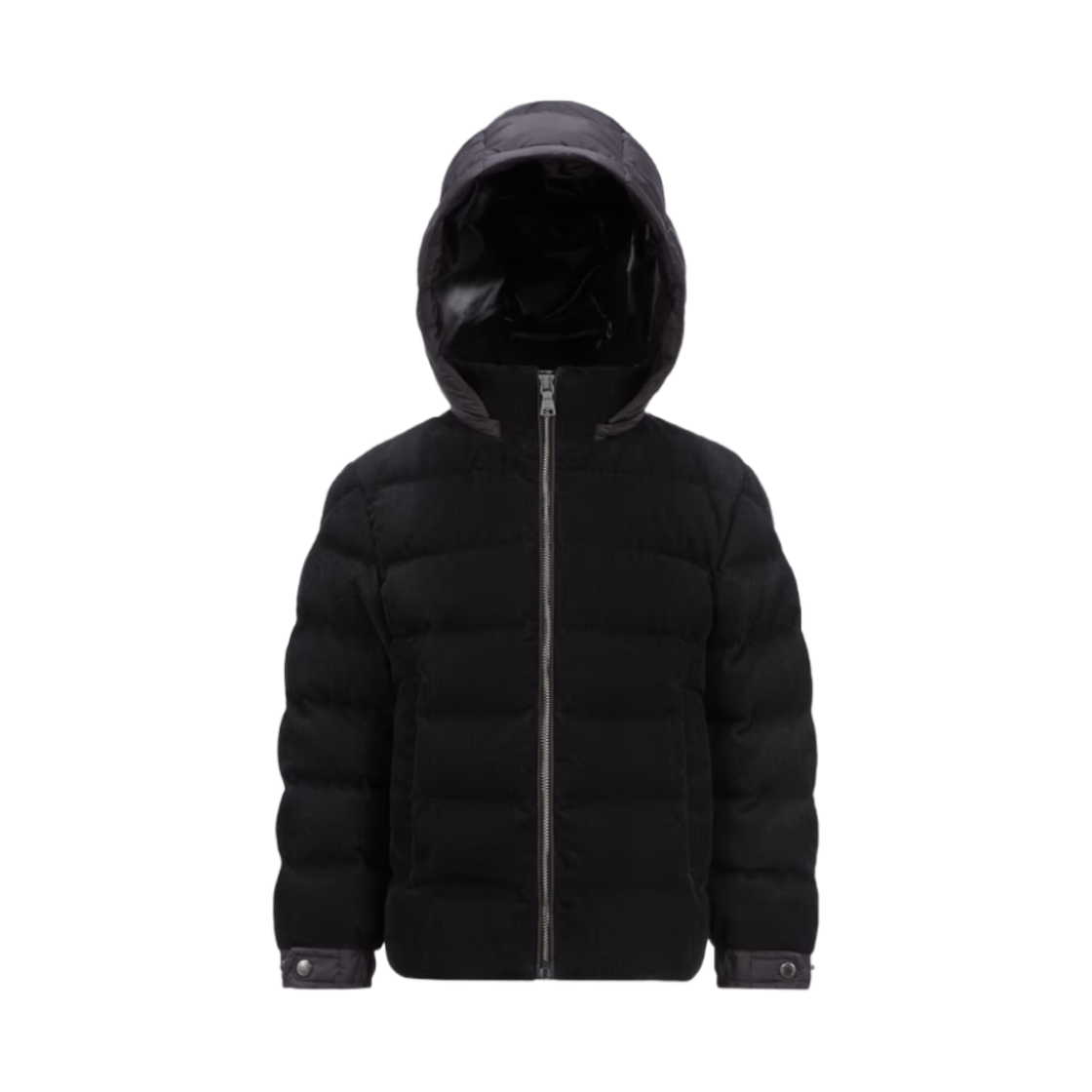 (키즈) 몽클레르 카이난 코듀로이 다운 자켓 블랙 - 24FW((Kids) Moncler Cainan Corduroy Down Jacket Black - 24FW)