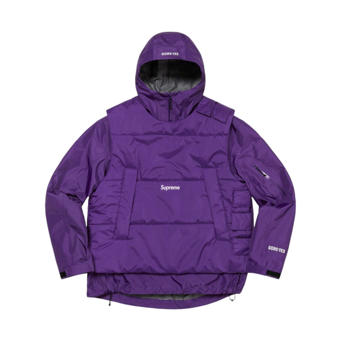 슈프림 투인원 고어텍스 쉘 + 윈드스토퍼 베스트 퍼플 - 22FW(Supreme 2-In-1 Gore-Tex Shell + Windstopper Vest Purple - 22FW) - 1