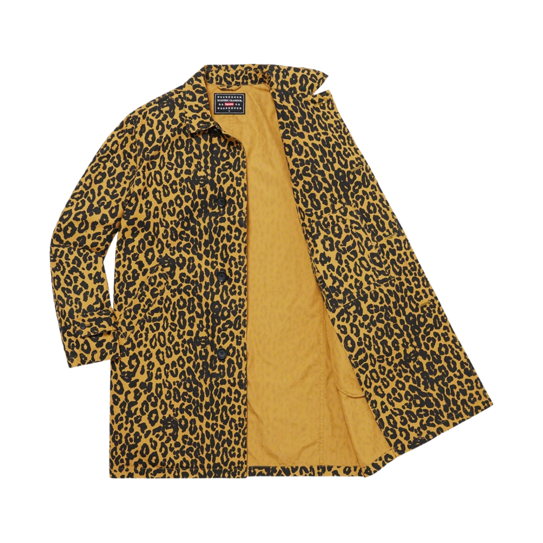 슈프림 x 히스테릭 글래머 레오파드 트렌치 탄 - 21SS(Supreme x Hysteric Glamour Leopard Trench Tan - 21SS) - 2