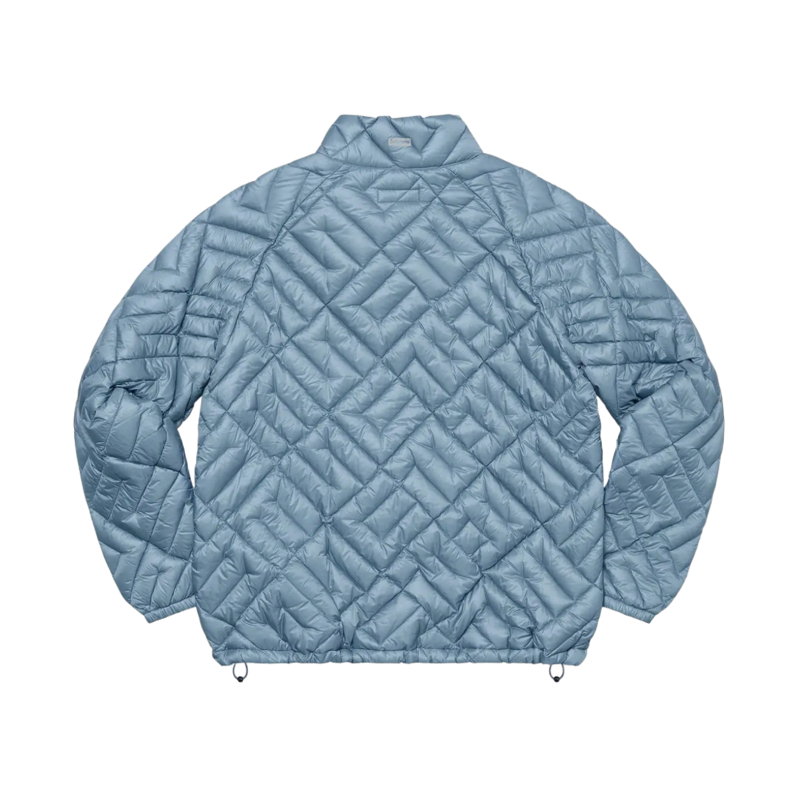 슈프림 스펠아웃 퀼티드 라이트웨이트 다운 자켓 슬레이트 - 22SS(Supreme Spellout Quilted Lightweight Down Jacket Slate - 22SS) - 2
