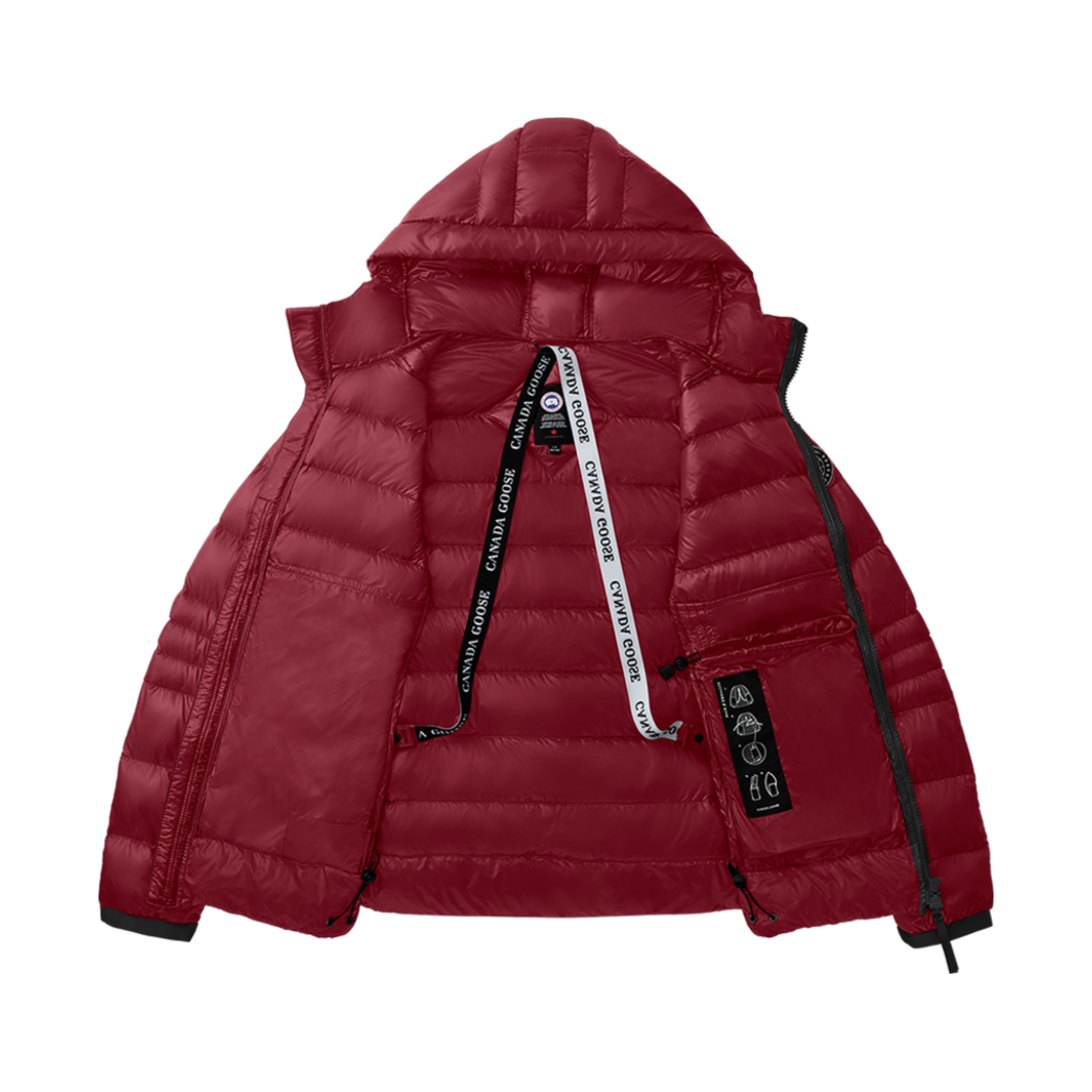 캐나다 구스 크로프턴 후디 인페르노 레드(Canada Goose Crofton Hoody Inferno Red) - 2