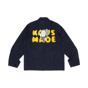 Human Made x Kaws Denim Coverall Jacket Indigo