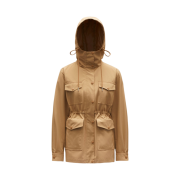 (W) Moncler Treberon Parka Jacket Beige - 23SS