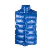Moncler Tibb Down Vest Indigo Blue - 23FW