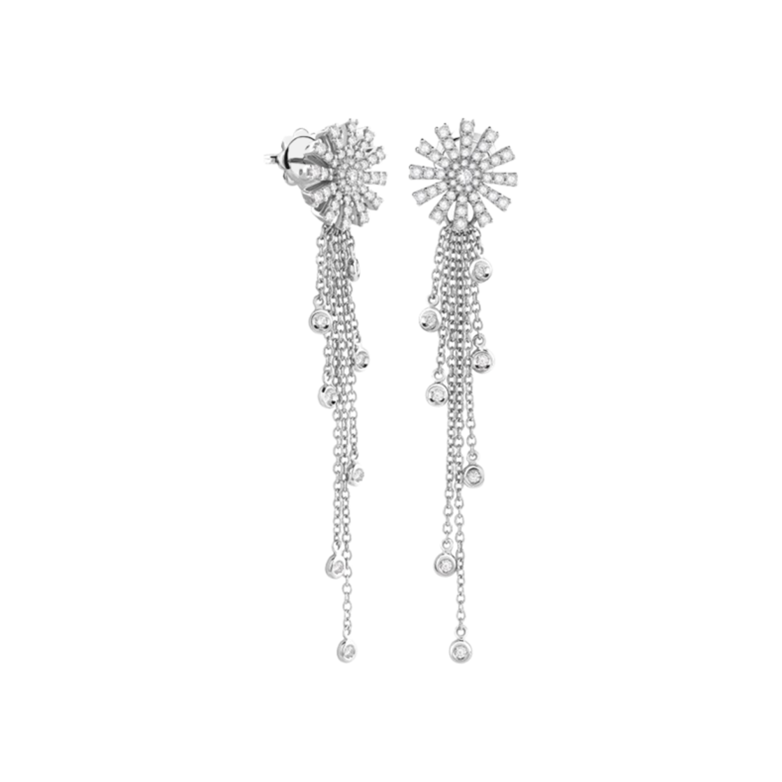 다미아니 마르게리타 다이아몬드 이어링 화이트 골드(Damiani Margherita Diamonds Earrings White Gold) - 1