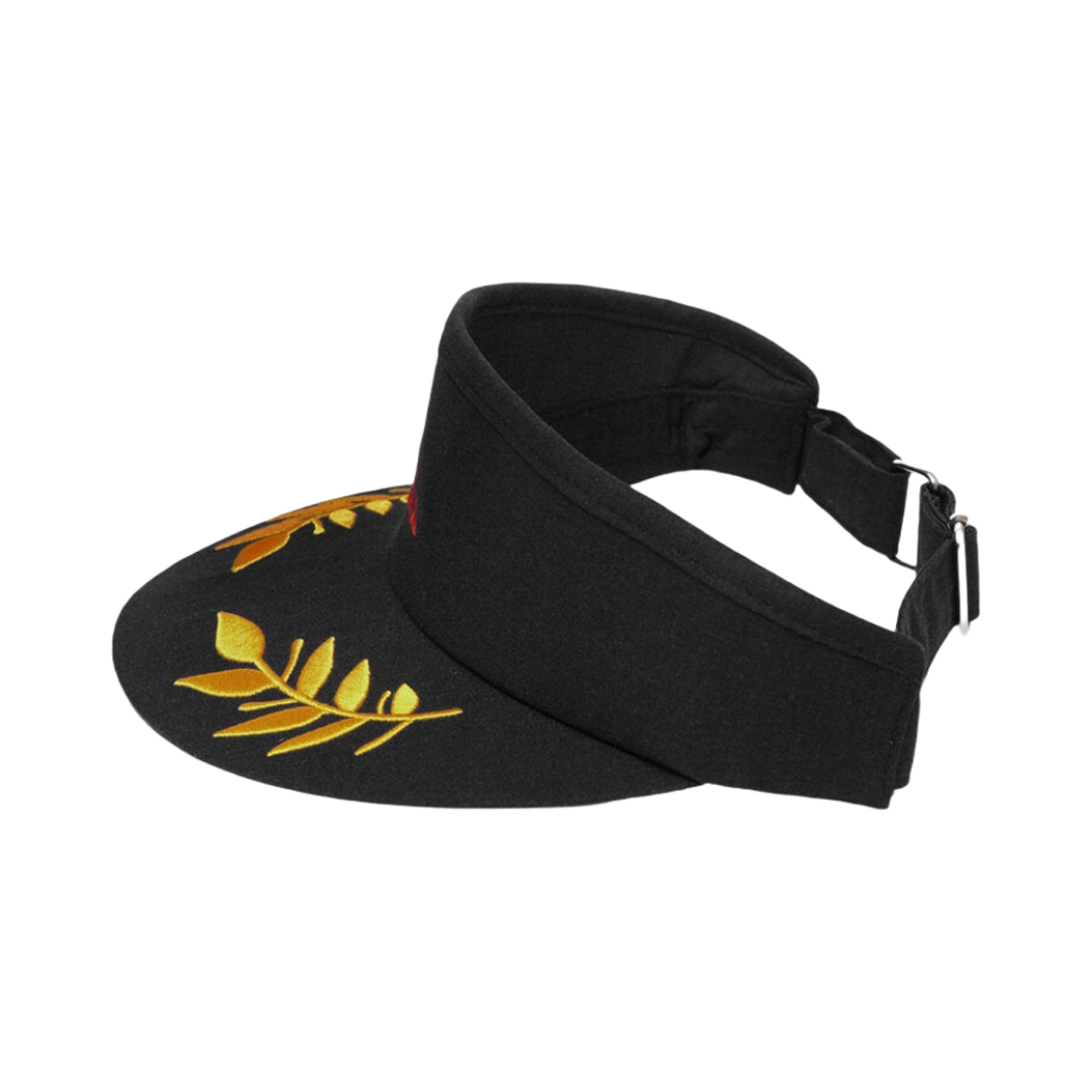 말본 골프 요트 클럽 바이저 블랙(Malbon Golf Yacht Club Visor Black) - 2