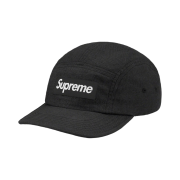 Supreme Linen Camp Cap Black - 21SS