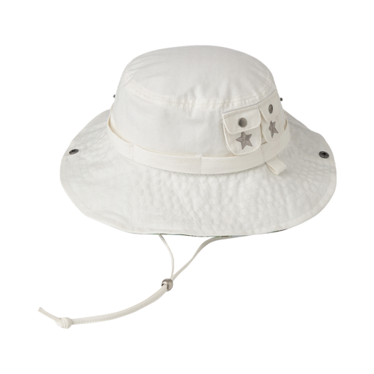 AE45SUCA003IVR AEAE Safari Bucket Hat Ivory