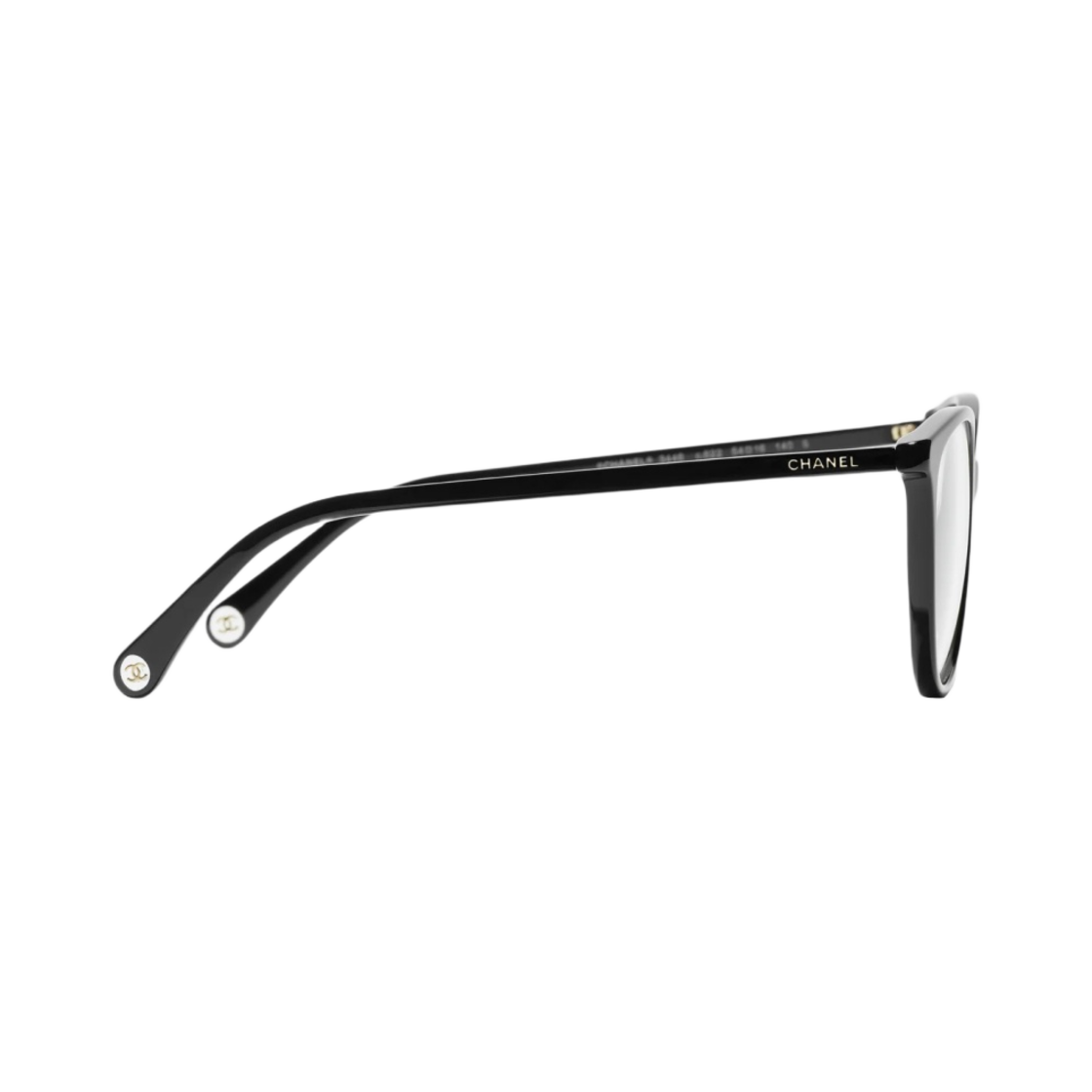 샤넬 버터플라이 프레임 아세테이트 & 블랙(Chanel Butterfly Eyeglasses Acetate & Black) - 3