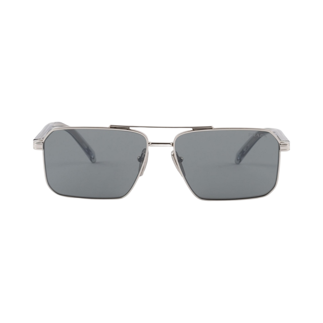 SPRA57-E1BC-FE175 Prada Sunglasses Prada Logo Dark Gray