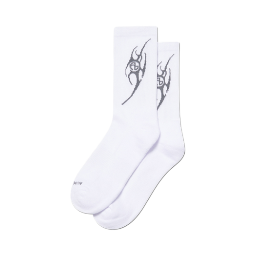 NMSS52AC14WHT NOMANUAL NM Tribal Socks White