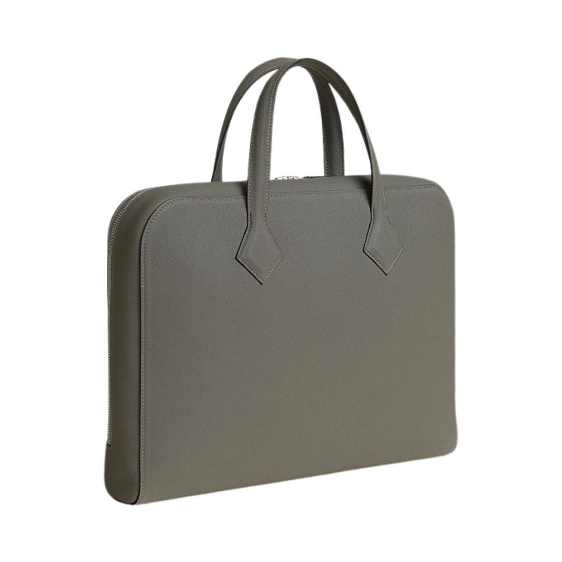 에르메스 빅토리아 라이트 브리프케이스 토고 & 팔라듐 하드웨어 그리 메이어(Hermes Victoria Light Briefcase Togo & Palladium Gris Meyer) - 3