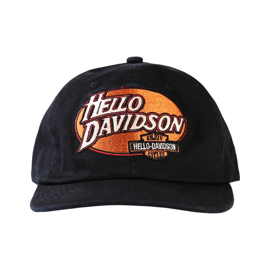 에이펙스디자인 헬로 데이비슨 캡 블랙(ApexDesign Hello Davidson Cap Black)