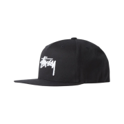 Stussy Stock SU17 Snapback Black