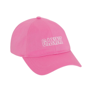 Ganni Software Heavy Cotton Cap Sugar Plum