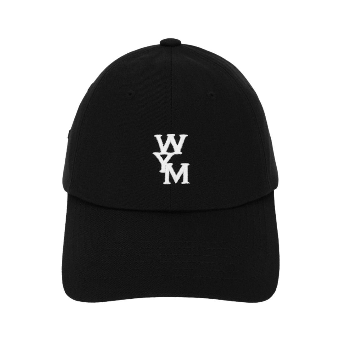 우영미 로고 볼캡 블랙(Wooyoungmi Logo Ball Cap Black)