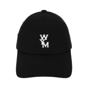 Wooyoungmi Logo Ball Cap Black
