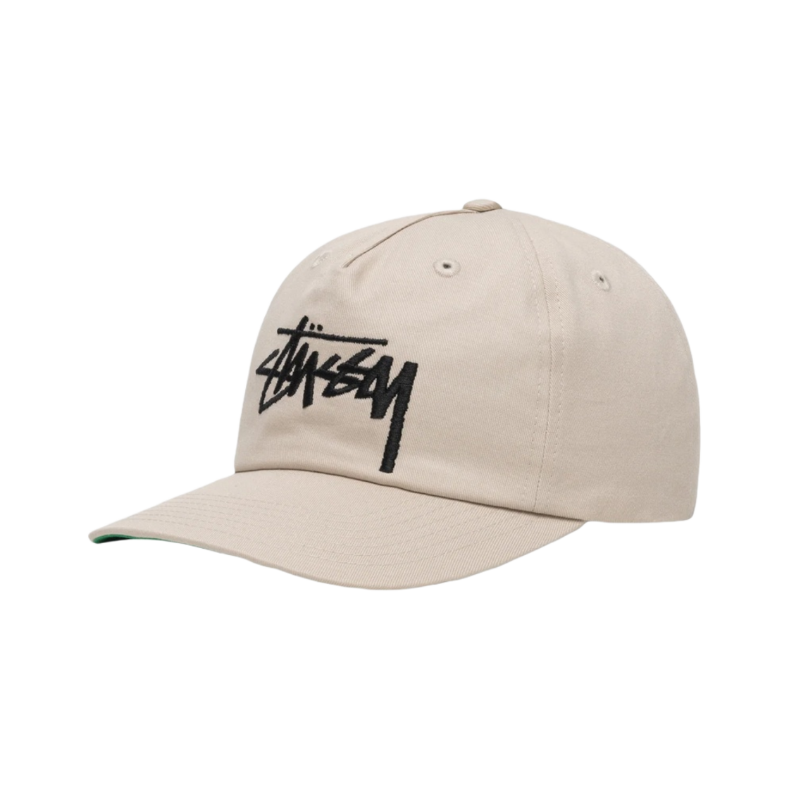 스투시 미드 뎁스 빅 스탁 스냅백 탄(Stussy Mid-Depth Big Stock Snapback Tan) - 2