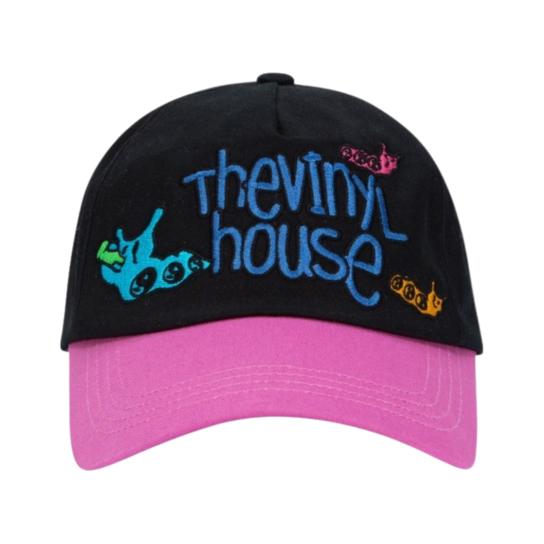 더바이닐하우스 투톤 볼 캡 블랙