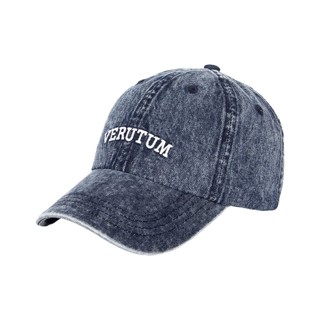 ◆VERUTUM◆ 3nd Ivy League Denim Ball Cap Blue Denim HW-BC17 Designer fashion, Seoul-fully created | W Concept