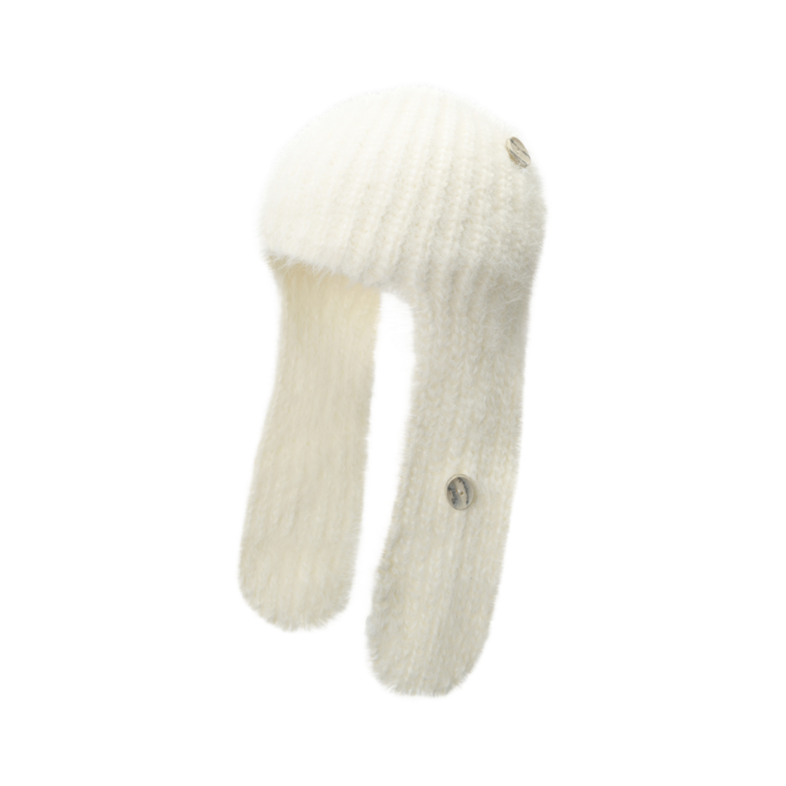 GT24WINTER14 IV The Greatest Button Muffler Beanie Ivory