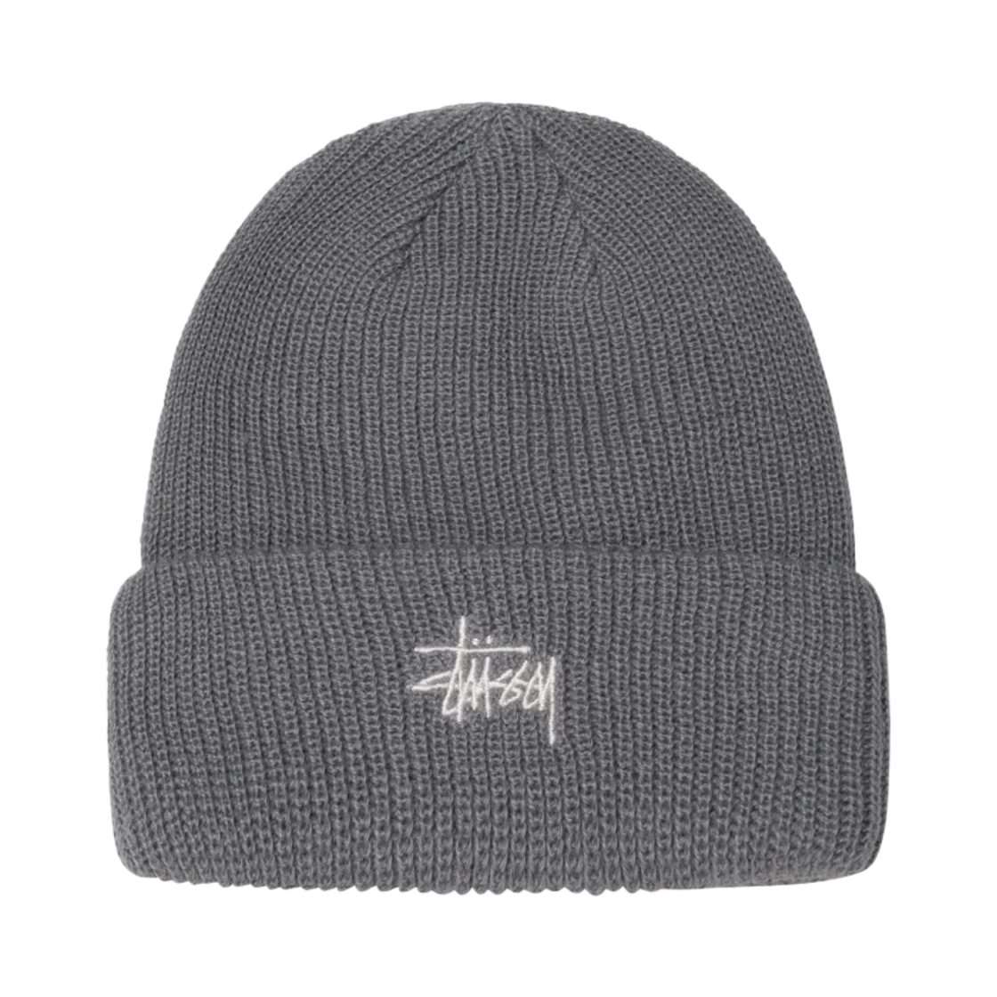 스투시 베이직 커프 비니 그레이(Stussy Basic Cuff Beanie Grey) - 1